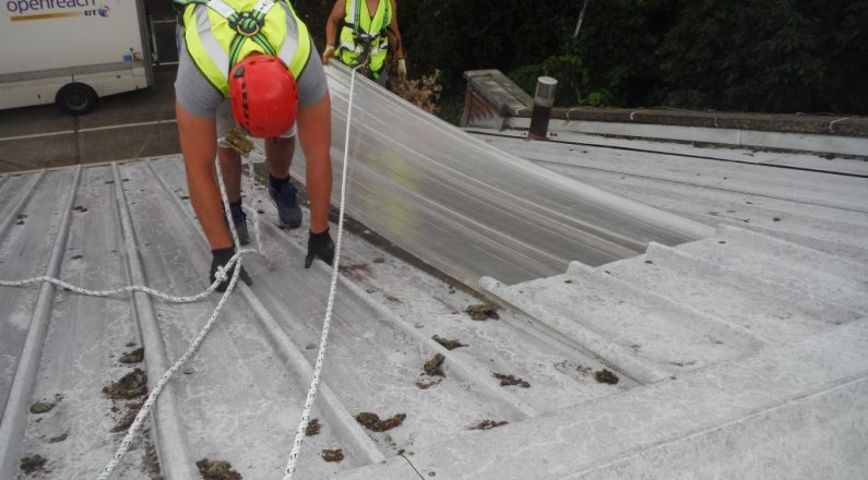 Fall Protection Portsmouth Industrial Skylights Replacement